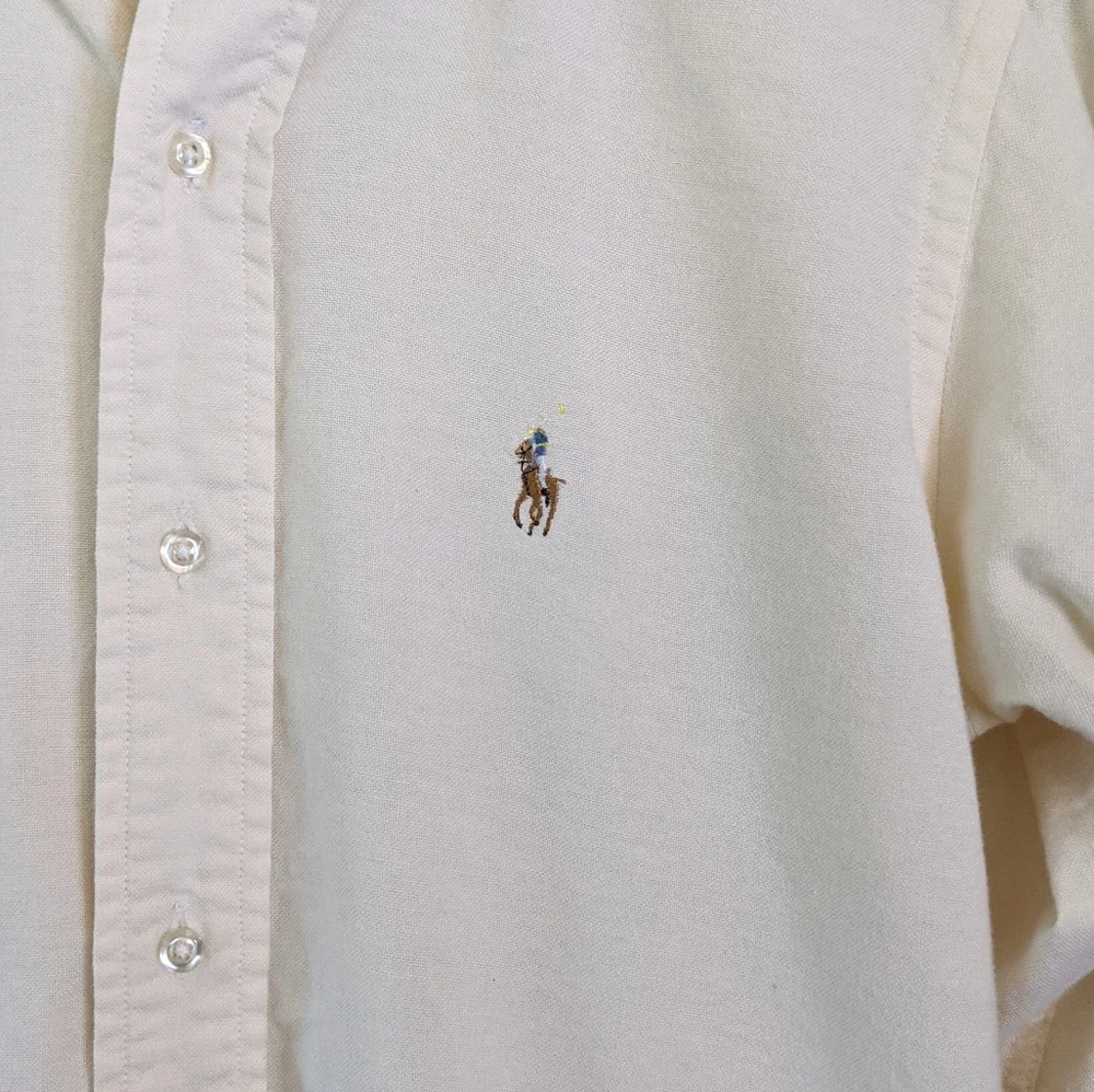 Vintage Polo Classic Cotton Knit Button Down Shirt - Picture 6 of 8